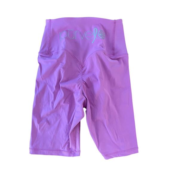 Pūrvelo Cycle Shorts Womens Size Small Lavender Athletics Bike Workout Biker - Picture 1 of 6
